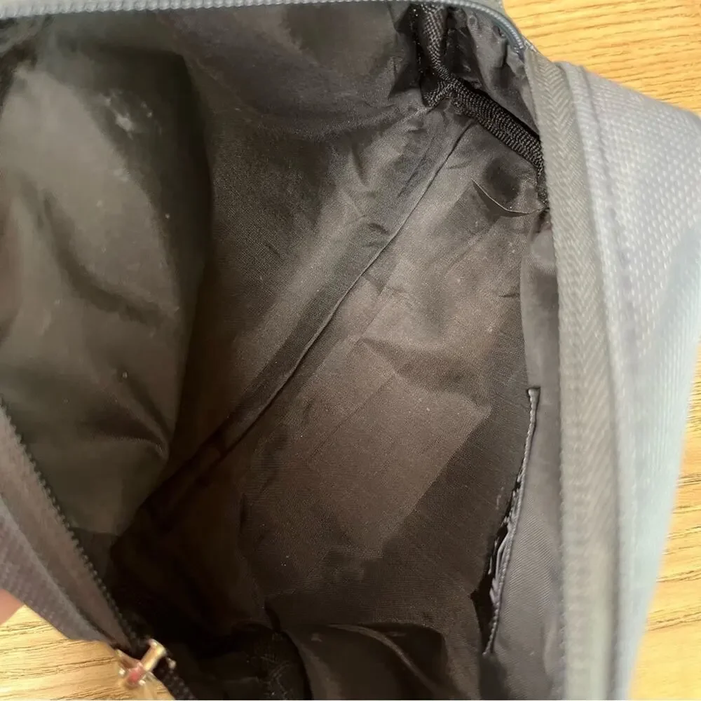TUMI Nylon Travel Pouch Makeup Bag Small Gray for Delta Airlines